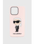 Karl Lagerfeld telefon tok iPhone 14 Pro Max 67" rózsaszín - Pepit.hu