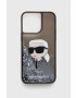 Karl Lagerfeld telefon tok iPhone 14 Pro Max 67" fekete - Pepit.hu