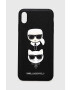 Karl Lagerfeld telefon tok iPhone XS Max fekete - Pepit.hu