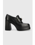 Kurt Geiger London bőr flip-flop Stomp Heeled Loafer - Pepit.hu