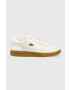 Lacoste bőr sportcipő x Netflix T-Clip Leather Trainers bézs 45SMA0134 - Pepit.hu