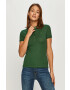 Lacoste t-shirt női galléros zöld - Pepit.hu