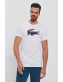 Lacoste t-shirt fehér nyomott mintás - Pepit.hu