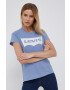 Levi's t-shirt kék - Pepit.hu