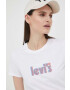 Levi's pamut póló fehér - Pepit.hu