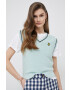 Lyle & Scott pamut mellény könnyű zöld - Pepit.hu