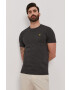 Lyle & Scott t-shirt szürke férfi melange - Pepit.hu