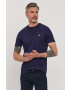 Lyle & Scott t-shirt sötétkék férfi sima - Pepit.hu