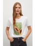 Mango T-shirt PSEXOTIC - Pepit.hu