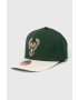 Mitchell&Ness sapka gyapjúkeverékből Milwaukee Bucks zöld nyomott mintás - Pepit.hu