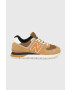 New Balance cipő ML574DHG sárga - Pepit.hu