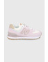 New Balance cipő WL574SP2 rózsaszín lapos talpú - Pepit.hu