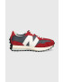 New Balance sportcipő Ms327mr piros - Pepit.hu