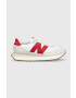 New Balance sportcipő Ms237rg fehér - Pepit.hu