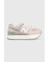 New Balance sportcipő WL574ZSE rózsaszín - Pepit.hu