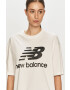 New Balance t-shirt szürke férfi nyomott mintás - Pepit.hu