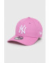 New Era pamut baseball sapka rózsaszín nyomott mintás NEW YORK YANKEES - Pepit.hu