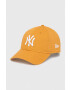 New Era pamut baseball sapka narancssárga nyomott mintás NEW YORK YANKEES - Pepit.hu