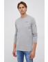 Pepe Jeans t-shirt Original Basic 2 Long szürke melange - Pepit.hu