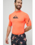 Quiksilver t-shirt All Time narancssárga férfi nyomott mintás swimmwear - Pepit.hu