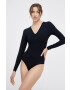 Spanx Alakformáló hosszú ujjú SLEEVE V-NECK BODYSUIT - Pepit.hu