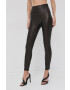 Spanx alakformáló leggings Leather-Like Ankle Skinny barna női sima - Pepit.hu