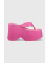 Steve Madden flip-flop Gwen rózsaszín női platformos SM11002392 - Pepit.hu