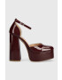 Steve Madden körömcipő Tamy bordó magassarkú SM11002323 - Pepit.hu