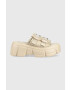 Steve Madden papucs Activator bézs női platformos SM11002460 - Pepit.hu