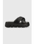 Steve Madden papucs Broadcast fekete női platformos SM11002374 - Pepit.hu