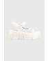 Steve Madden szandál Assertive fehér női platformos SM11002461 - Pepit.hu