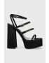 Steve Madden szandál Elavator fekete SM11002313 - Pepit.hu