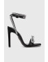 Steve Madden szandál Unleash fekete SM11002333 - Pepit.hu