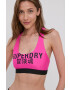 Superdry bikini felső rózsaszín puha kosaras - Pepit.hu