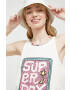 Superdry pamut top bézs - Pepit.hu