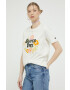 Superdry t-shirt női bézs - Pepit.hu