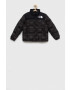 The North Face gyerek sportdzseki TEEN PRINTED 1996 RETRO NUPTSE JACKET fekete - Pepit.hu