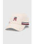 Tommy Hilfiger baseball sapka bézs nyomott mintás - Pepit.hu