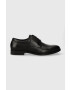 Tommy Hilfiger bőr félcipő CASUAL HILFIGER LEATHER SHOE fekete férfi FM0FM05032 - Pepit.hu