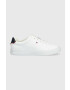 Tommy Hilfiger bőr sportcipő ESSENTIAL COURT SNEAKER fehér FW0FW07427 - Pepit.hu