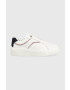 Tommy Hilfiger bőr sportcipő FEMININE COURT SNEAKER fehér FW0FW07122 - Pepit.hu