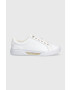 Tommy Hilfiger bőr sportcipő GOLDEN HW COURT SNEAKER fehér FW0FW07560 - Pepit.hu