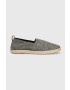 Tommy Hilfiger espadrilles TH ESPADRILLE CORE CHAMBRAY bézs FM0FM04451 - Pepit.hu