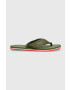 Tommy Hilfiger flip-flop PATCH HILFIGER BEACH SANDAL zöld férfi FM0FM04470 - Pepit.hu