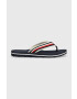 Tommy Hilfiger flip-flop TOMMY ESSENTIAL COMFORT SANDAL sötétkék női lapos talpú FW0FW07147 - Pepit.hu