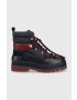 Tommy Hilfiger hócipő Laced Outdoor Boot sötétkék - Pepit.hu