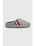 Tommy Hilfiger papucs Fm0fm04346 Corporate Hilfiger Homeslipper szürke - Pepit.hu