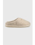 Tommy Hilfiger papucs Home Slipper Felt bézs - Pepit.hu