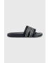 Tommy Hilfiger papucs TOMMY WEBBING SLIDE sötétkék női FW0FW07153 - Pepit.hu