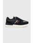 Tommy Hilfiger sportcipő CORP WEBBING RUNNER sötétkék FW0FW07383 - Pepit.hu